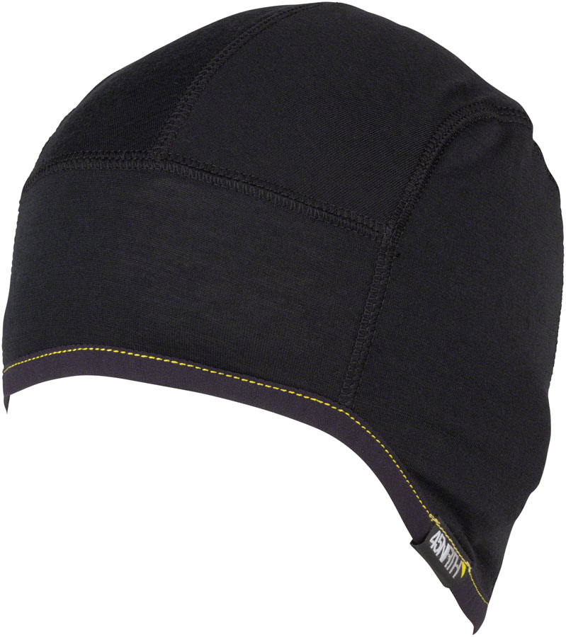 45NRTH 2023 Stavanger Lightweight Wool Cycling Cap -  Black Small/Medium