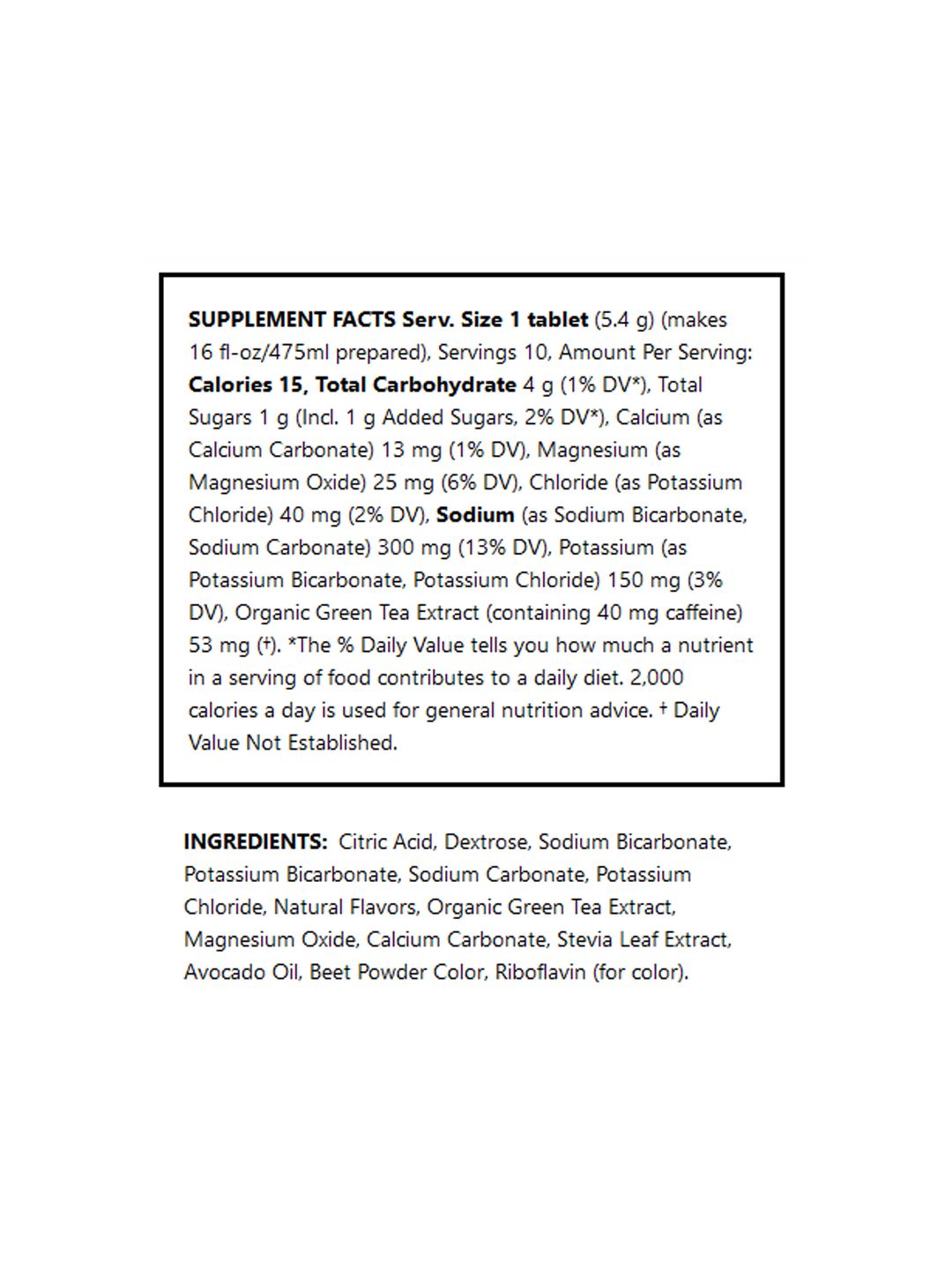 Nuun Sport + Caffeine Hydration Tablets - Image 2