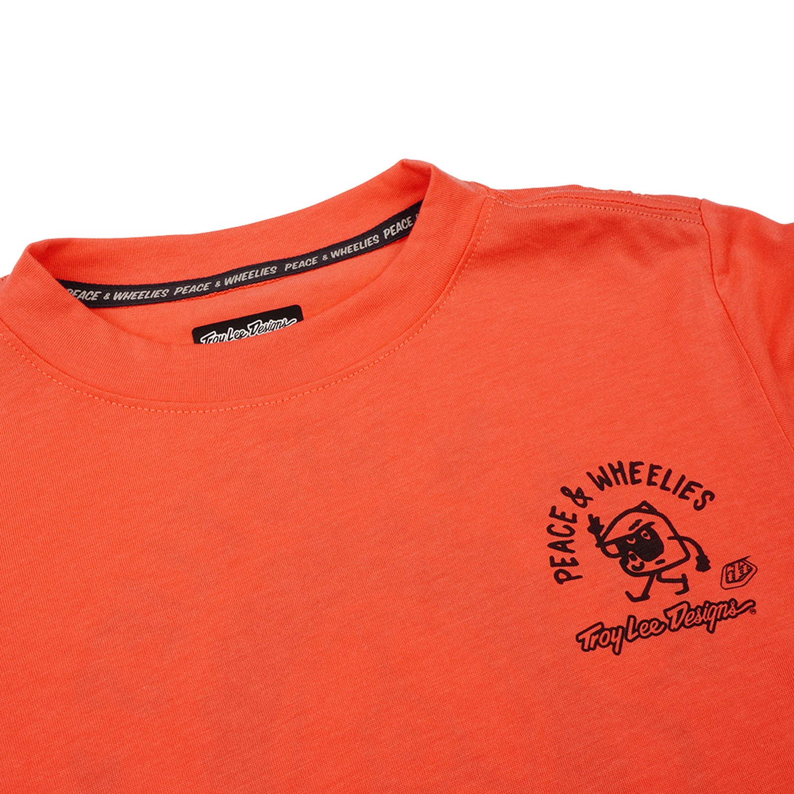 Youth Skyline Ride Short Sleeve Tee P&W Melon - Image 4