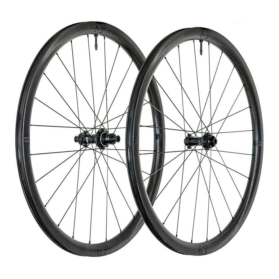 Industry Nine Solix SL i9 35 Wheel Front and Rear 700C / 622 Holes: F: 24 R: 24 F: 12mm R: 12mm F: 100 R: 142 Disc Center Lock Set