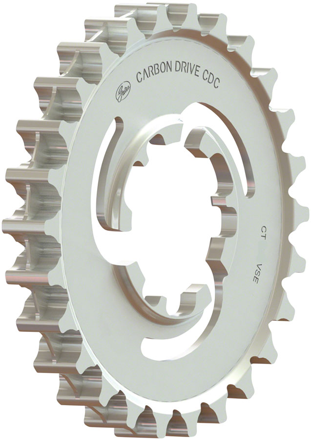 Gates Carbon Drive CDC CenterTrack Rear Sprocket for Enviolo - 24t Silver