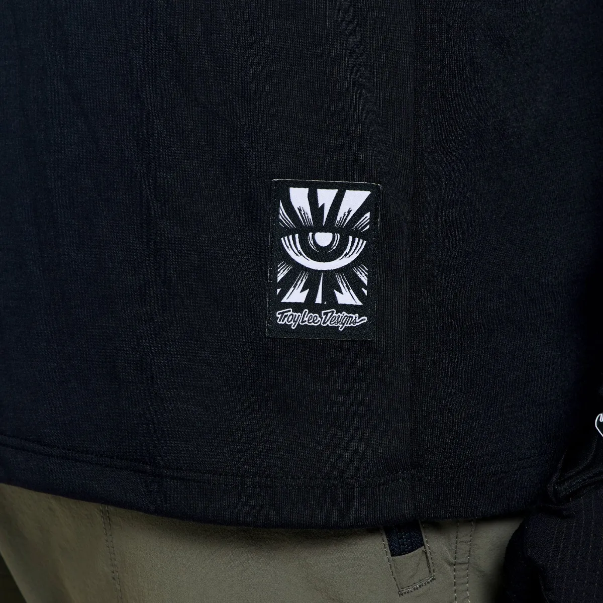 Skyline Ride LS Tee Signature Black / Real Teal - Image 12