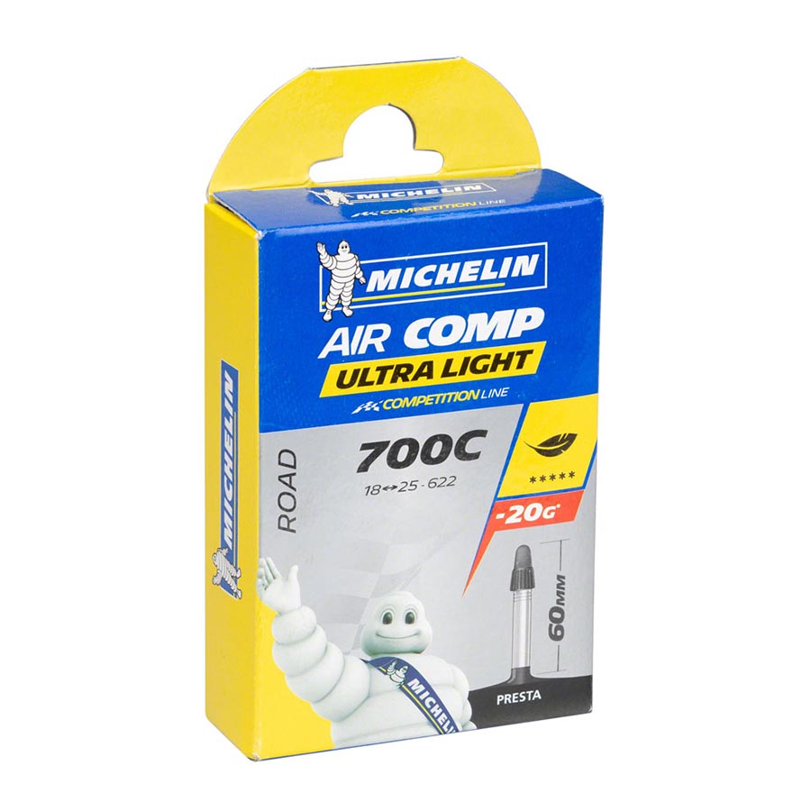 Michelin Aircomp Ultralight Butyl Tube Presta - 700C variant 4
