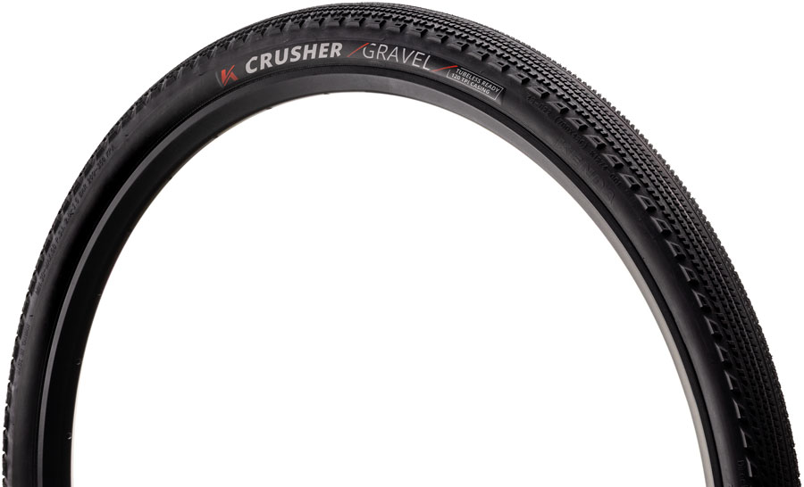 Kenda Crusher Tire - 700 x 35 Tubeless Folding Black Race Pace K-Series Kenda Crusher Tire - 700 x 35 Tubeless Folding Black Race Pace K-Series