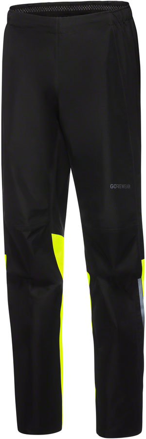 Gorewear Glidewheel Gore-Tex Pants - Black/Yellow, Men's - Image 3
