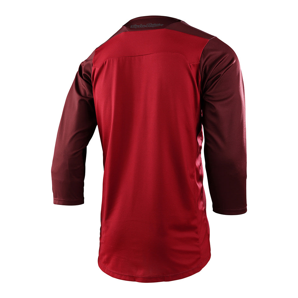 Ruckus 3/4 Jersey Camber Oxblood - Image 3