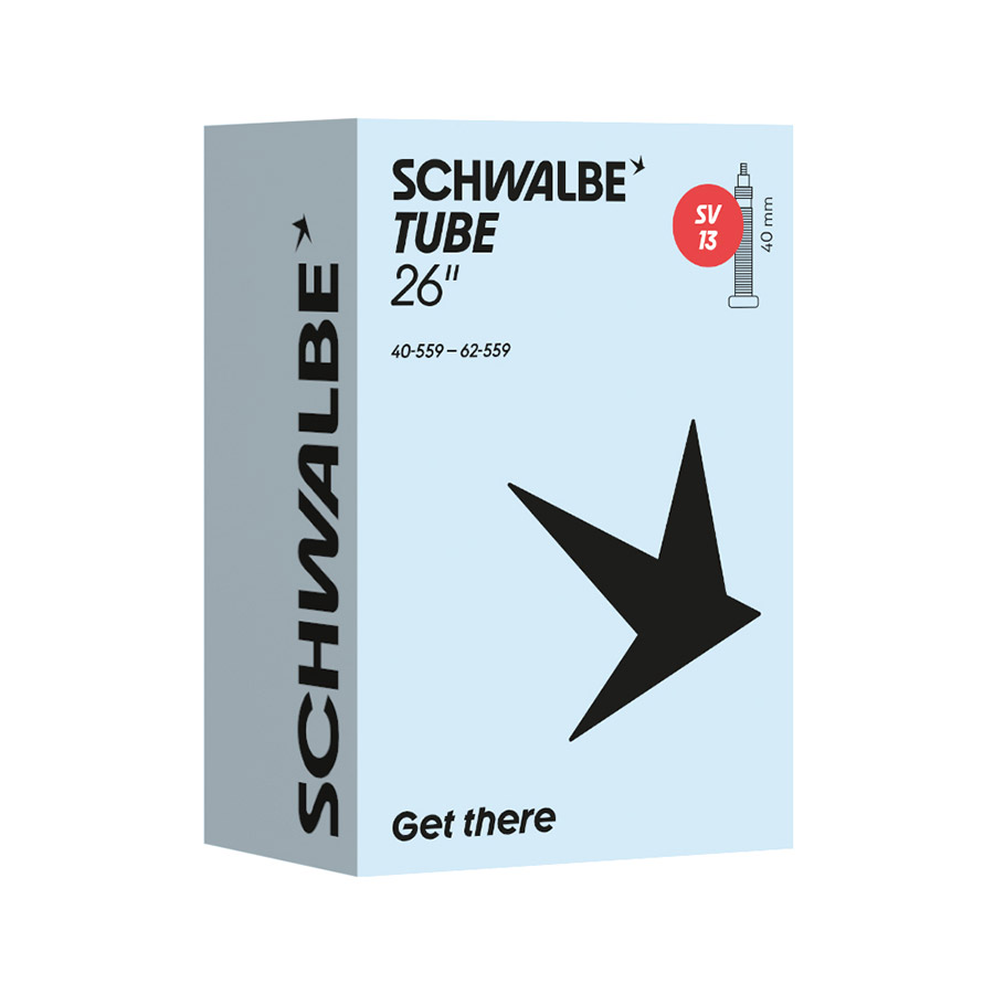 Schwalbe Presta Tube Presta Length: 40mm 26'' 1.60-2.40