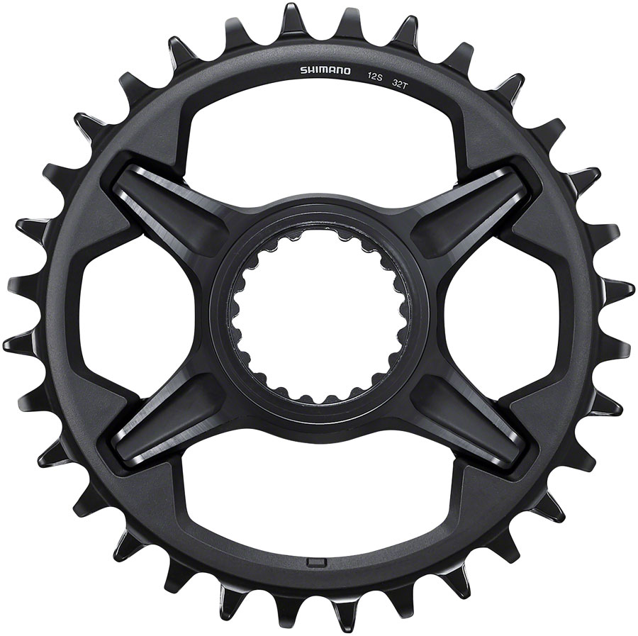 Shimano XT SM-CRM85 Chainring - 1x Chainring for M8100 and M8130 Cranks, Black