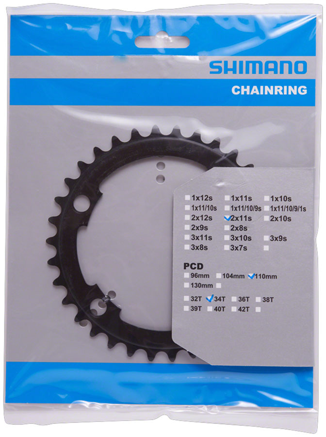 Shimano FC-RS510 Chainring - Asymmetric 110mm BCD - Image 5