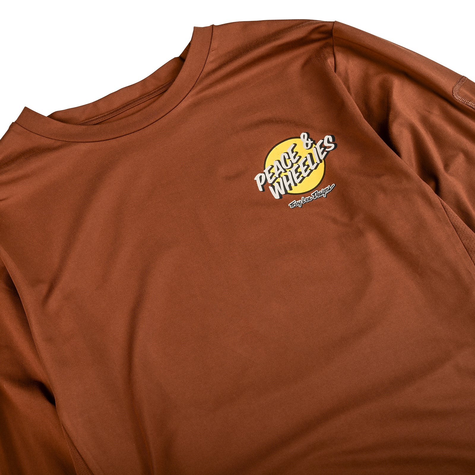 Ruckus Long Sleeve Ride Tee Wheelies Chocolate - Image 3