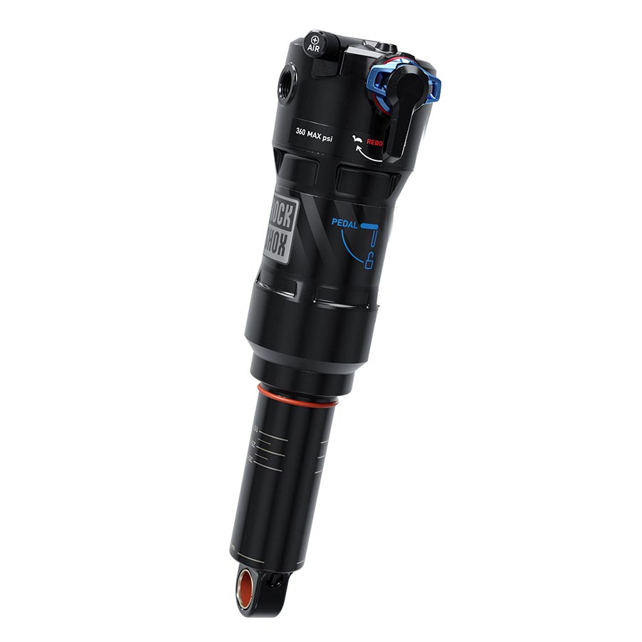 RockShox Deluxe Ultimate RCT Rear shock 165x40 Shaft Eyelet: Trunnion Body Eyelet: Standard Linear 0 Neg/1 Pos Token Linear Reb/Low Comp 380lb Lockout Force