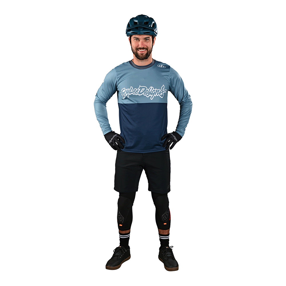Flowline LS Jersey Scripter Windward - Image 4