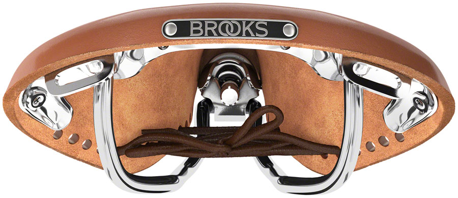 Brooks B17 Carved Saddle - Steel - Image 2