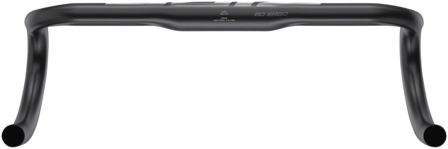 Zipp Service Course SL-80 Ergo Drop Handlebar - Aluminum 31.8mm Matte Black A2 - Image 4