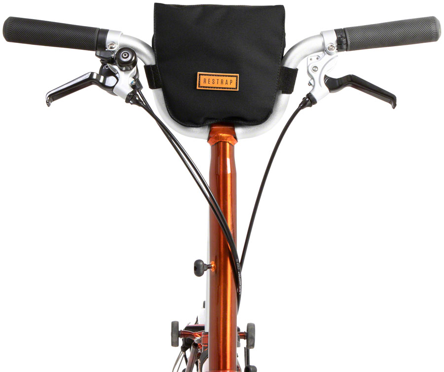 Restrap City Handlebar Bag - 1.2L Black Restrap City Handlebar Bag - 1.2L Black