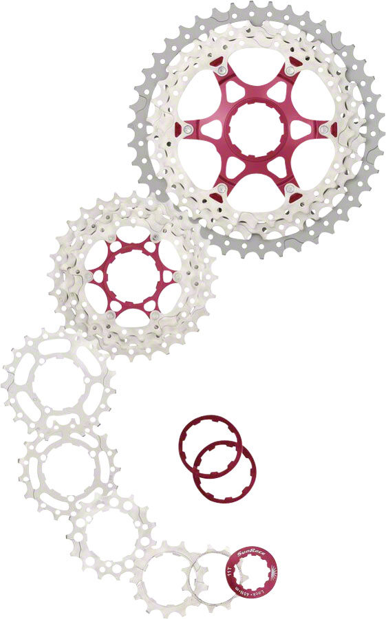 Sunrace CSMX8 11sp Cassette 11-42t - Silver - Image 5