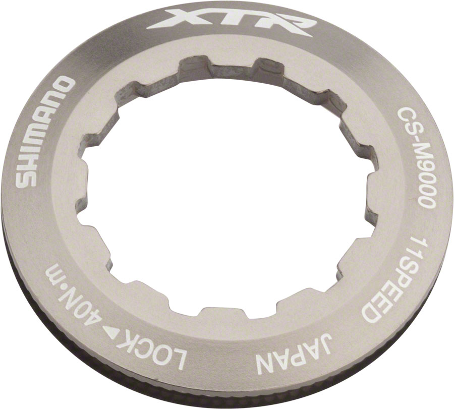 Shimano XTR CS-M9000 11-Speed Cassette Lockring for 11t Cog Shimano XTR CS-M9000 11-Speed Cassette Lockring for 11t Cog