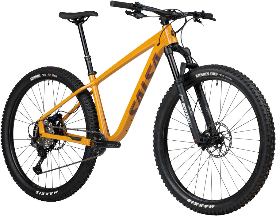 Salsa Timberjack XT Z2 Bike - 29" Aluminum Yellow - Image 2