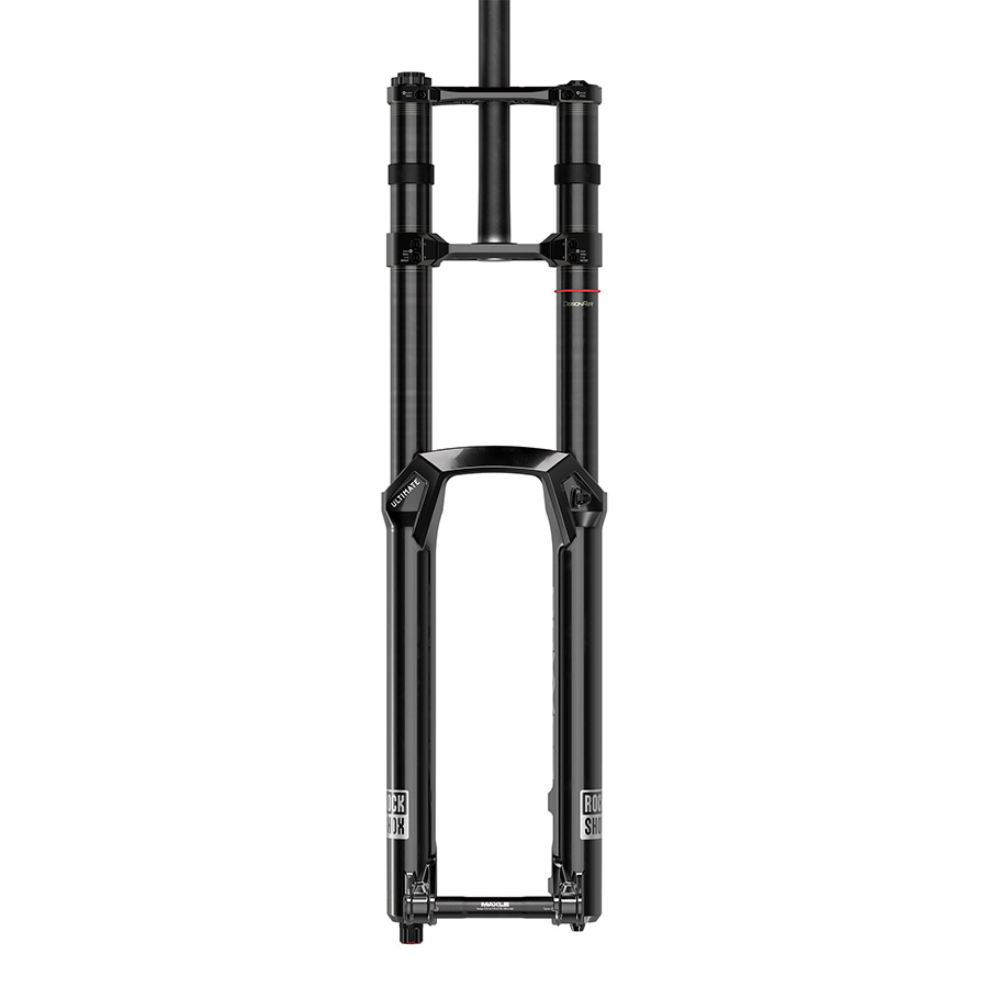 RockShox BoXXer Ultimate D2 Suspension Fork 27.5'' DebonAir+ W/ButterCups 200mm 1-1/8'' 20x110mm Boost TA Rake: 48mm Black RockShox BoXXer Ultimate D2 Suspension Fork 27.5'' DebonAir+ W/ButterCups 200mm 1-1/8'' 20x110mm Boost TA Rake: 48mm Black