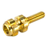 Paul Components Baby Groovy Barrel Adjuster Brass Each Paul Components Baby Groovy Barrel Adjuster Brass Each