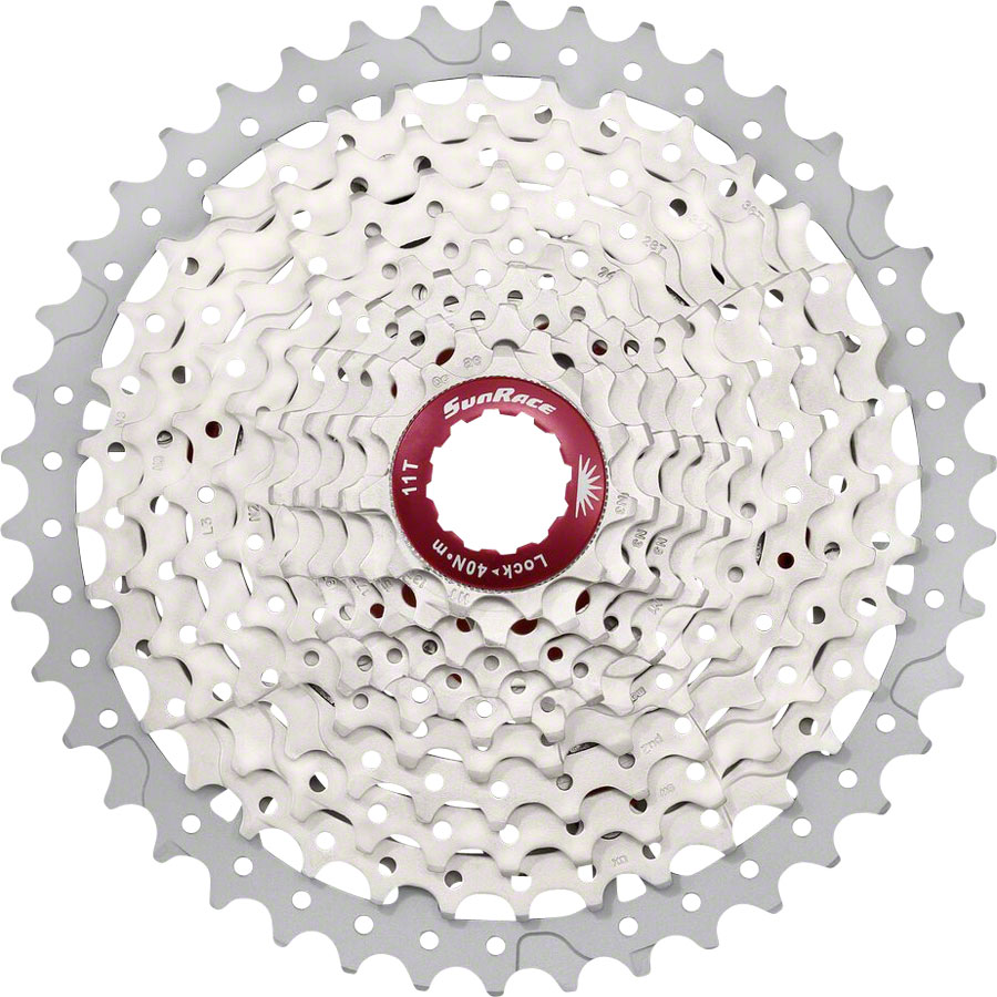 Sunrace CSMX8 11sp Cassette 11-42t - Silver variant 3