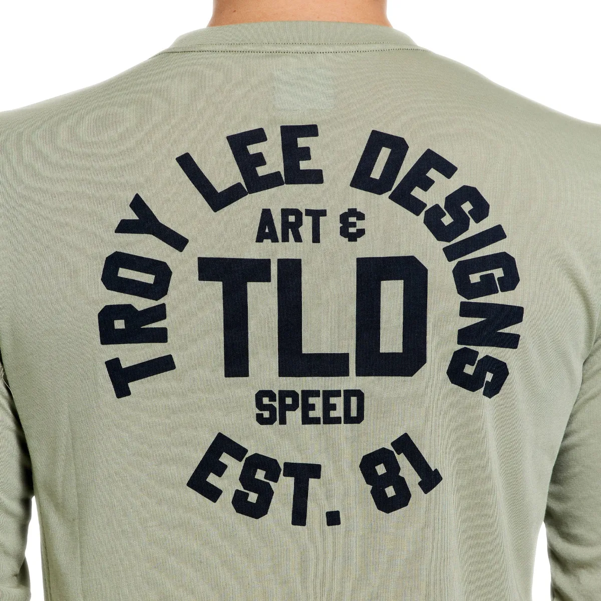 Skyline Ride LS Tee Stamps Sage - Image 15