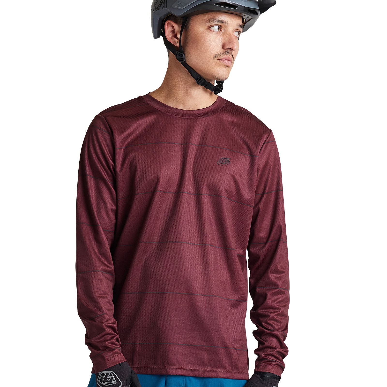 Flowline LS Jersey Revert Wine - Image 9