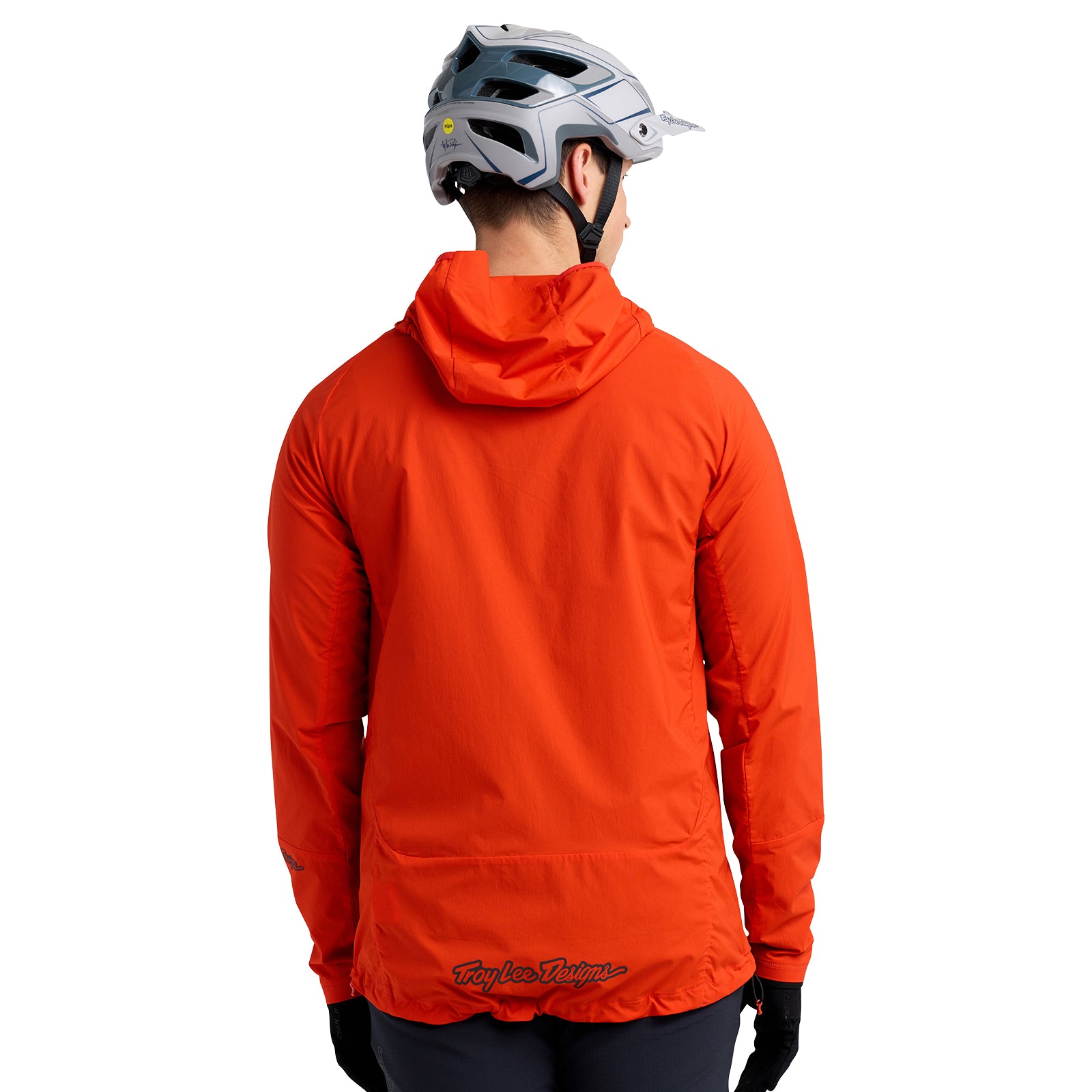Drift Windbreaker Mono Fire Orange - Image 10