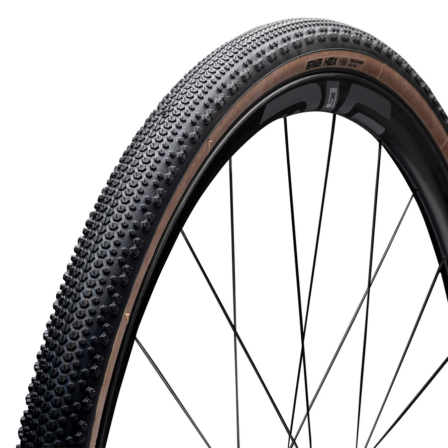 ENVE HEX Gravel Tire 700C Folding Tubeless Ready Black/Tan