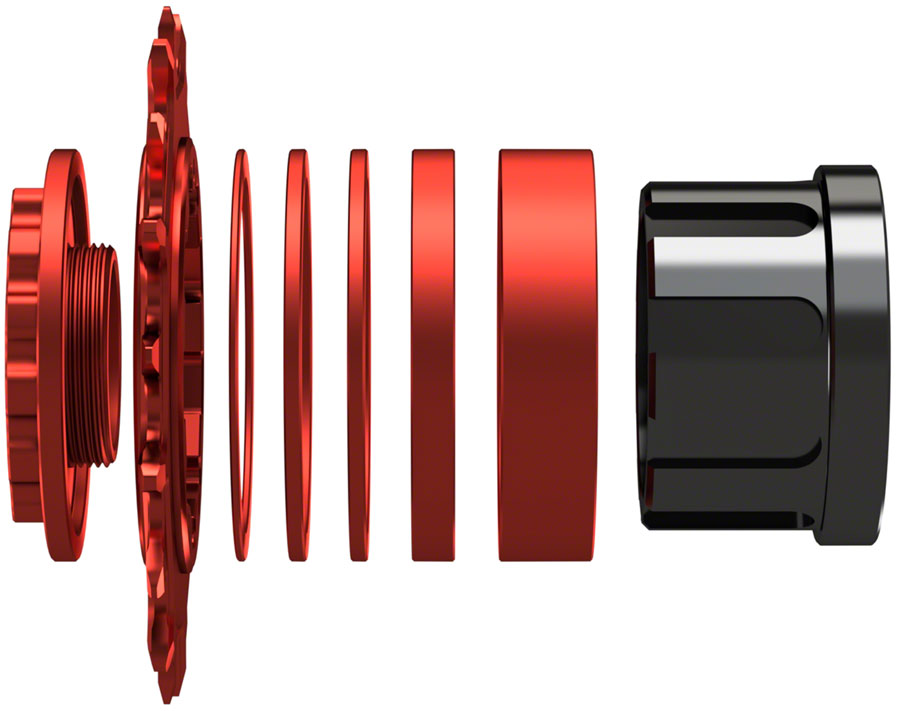 Wheels Manufacturing SOLO-SPLINE Micro Spline Single Speed Conversion Kit - 18t For Shimano Micro Spline Hub Bodies - Image 6