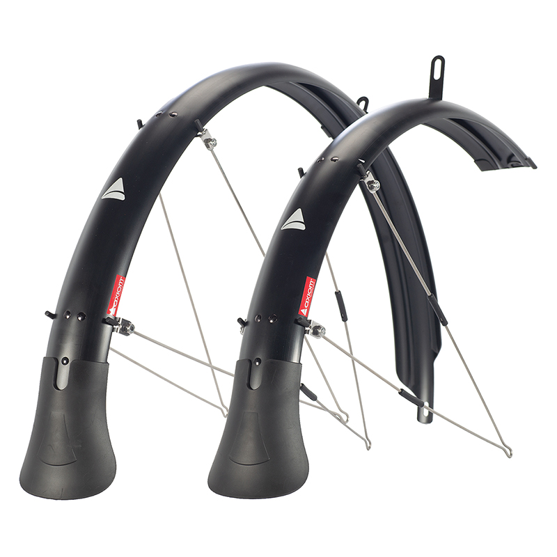 Axiom Flascheguard Fenders Pair MTB 27.5` x 70mm Polycarbonate Stainless Steel Matte Black 60mm / 2.35` 850g Axiom Flascheguard Fenders Pair MTB 27.5` x 70mm Polycarbonate Stainless Steel Matte Black 60mm / 2.35` 850g