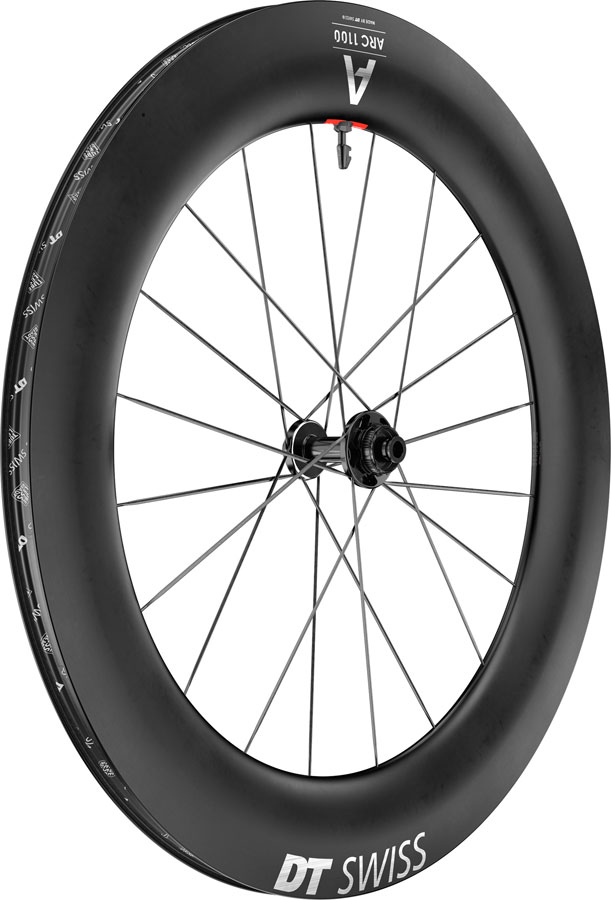 DT Swiss ARC 1100 DiCut 85 Front Wheel - 700 12 x 100mm Center-Lock Black DT Swiss ARC 1100 DiCut 85 Front Wheel - 700 12 x 100mm Center-Lock Black