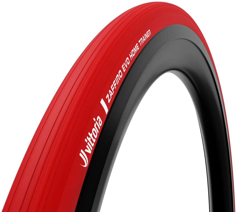 Vittoria Zaffiro EVO Home Trainer Tire - 700 x 23 Clincher Folding Red 1C Vittoria Zaffiro EVO Home Trainer Tire - 700 x 23 Clincher Folding Red 1C