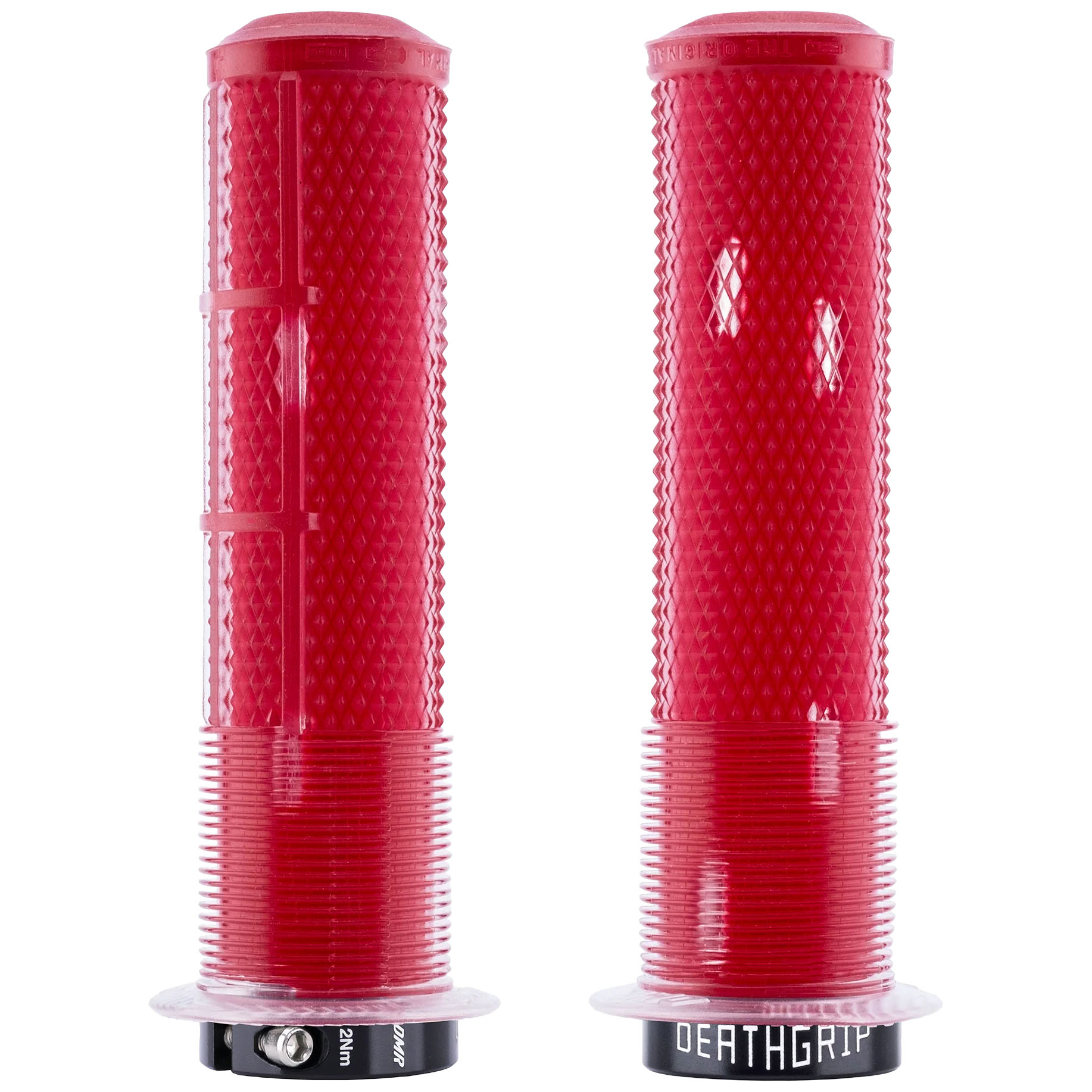 DMR Flanged DeathGrip 2 Thin - Clear Red
