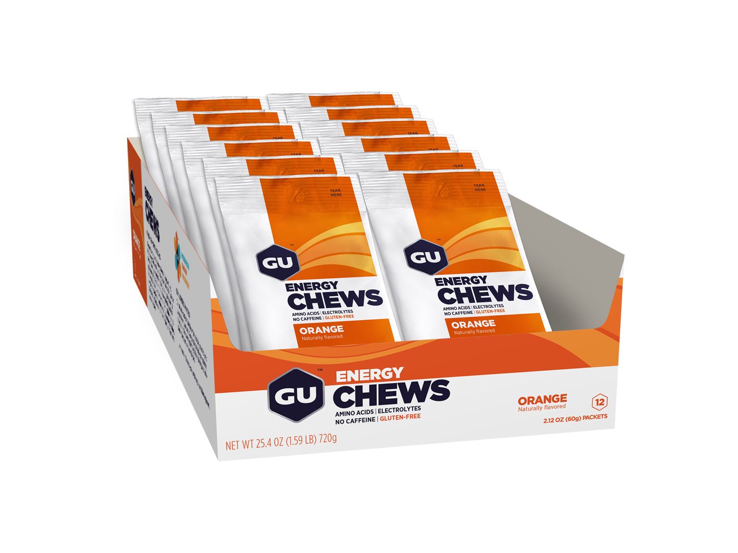 Gu Energy Chews Box of 12 Bags - Image 2