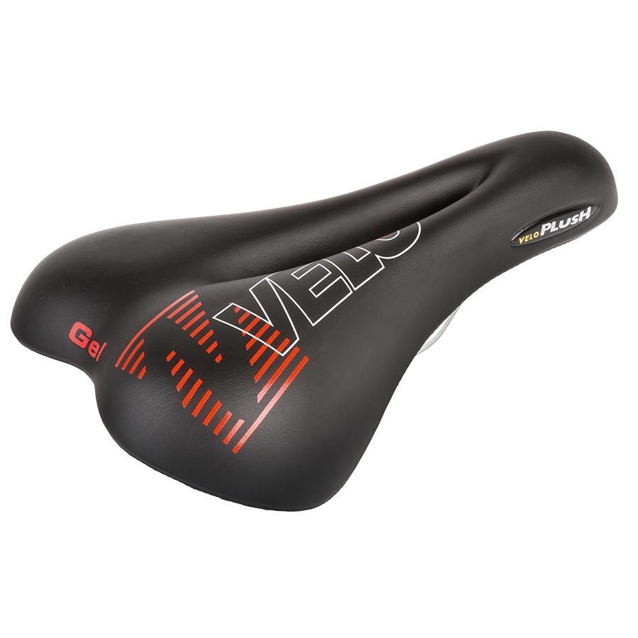 Velo Plush Gel D1 Saddle - Black
