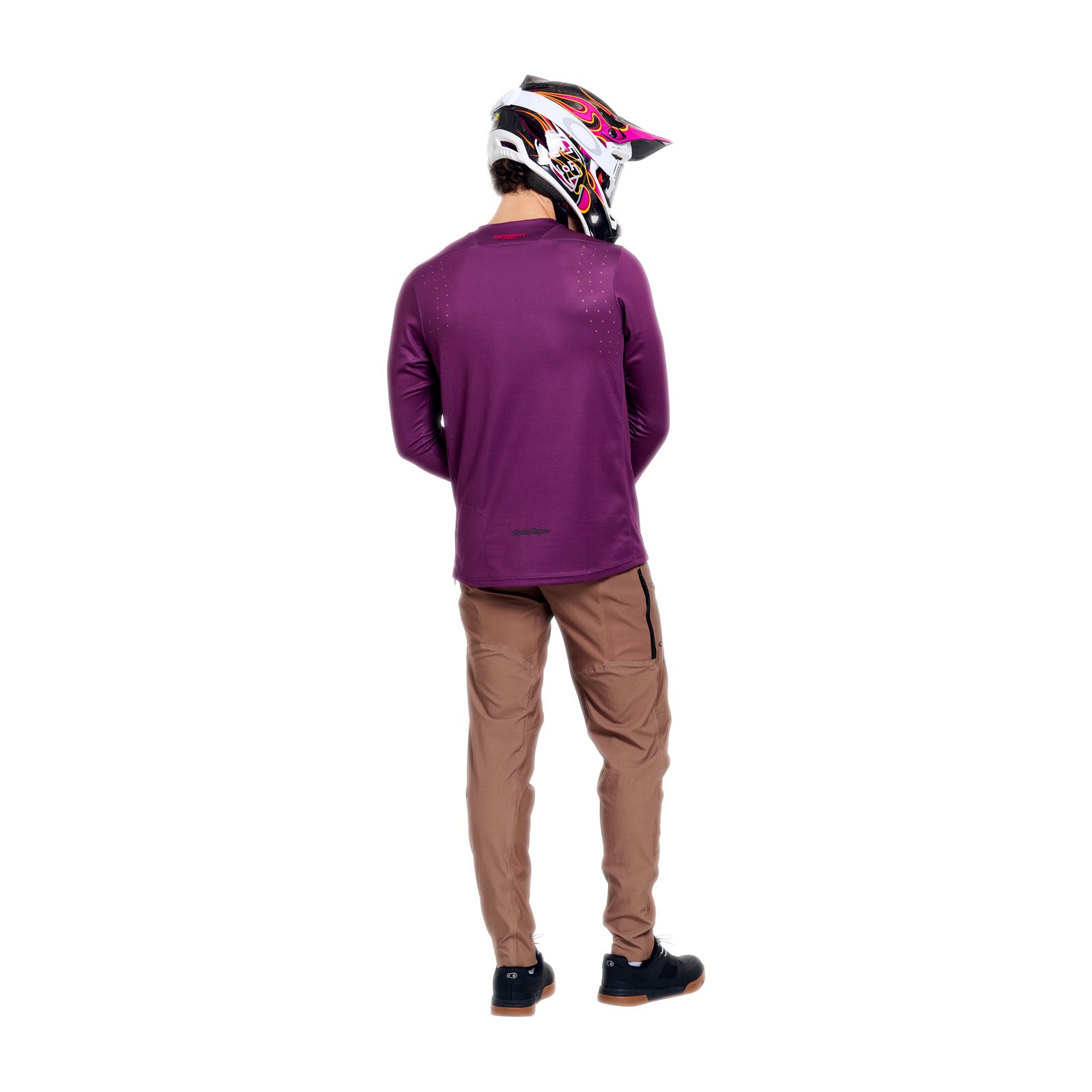 Sprint Pro LS Jersey Mono Sangria - Image 10
