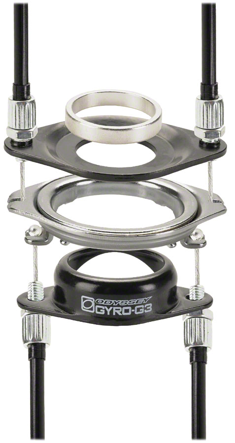 Odyssey Gyro G3 1-1/8" Detangler Black Odyssey Gyro G3 1-1/8" Detangler Black