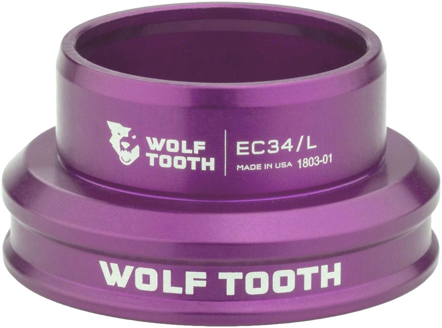 Wolf Tooth Performance Headset - EC34/30 Lower Ultraviolet Purple Wolf Tooth Performance Headset - EC34/30 Lower Ultraviolet Purple