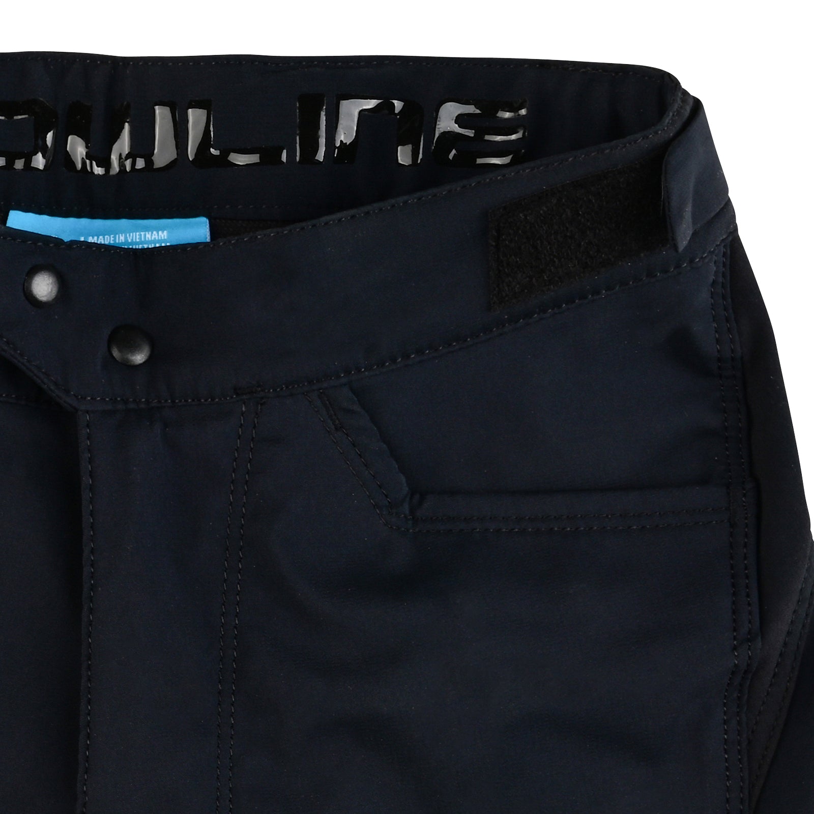 Youth Flowline Short No Liner Solid Black - Image 2