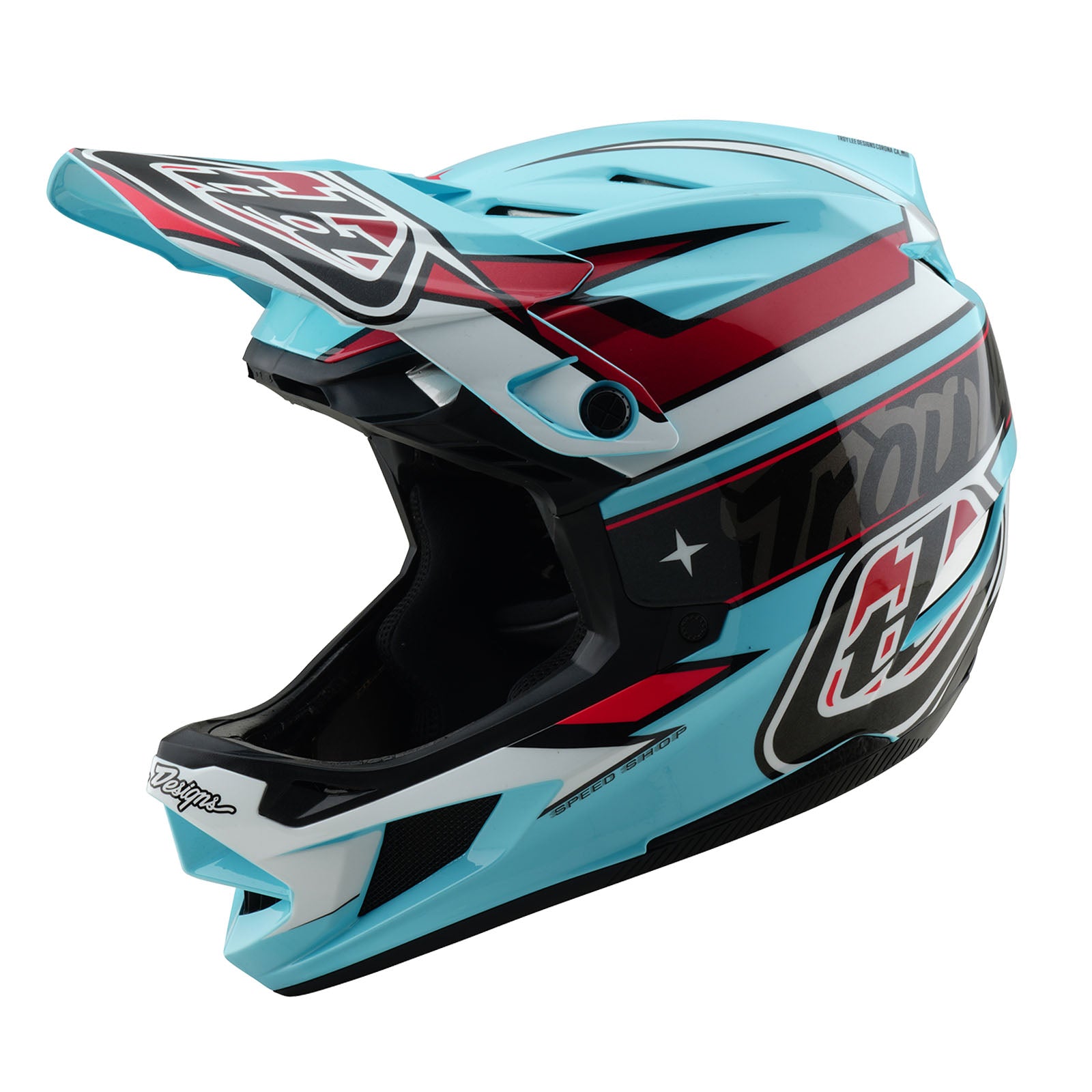 D4 Polyacrylite Helmet Linear Blue - Image 7