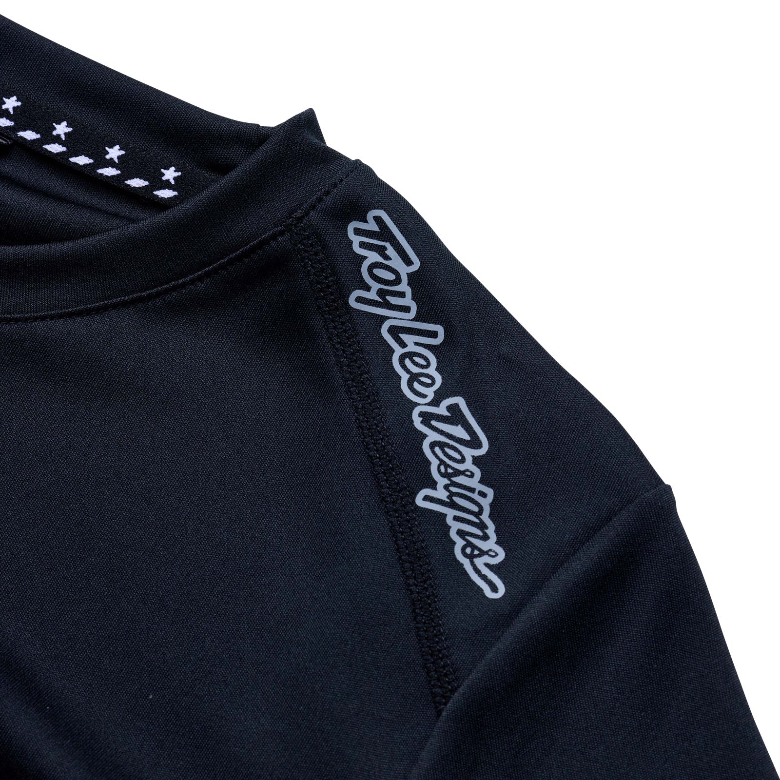 Womens Lilium Short Sleeve Jersey Mono Black - Image 3