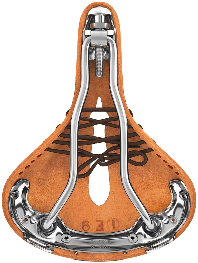 Brooks B17 Carved Saddle - Steel - Image 3