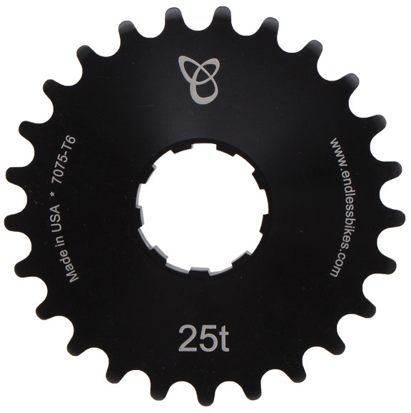 Endless Bike Kick Ass Cog 25t - Black Ano