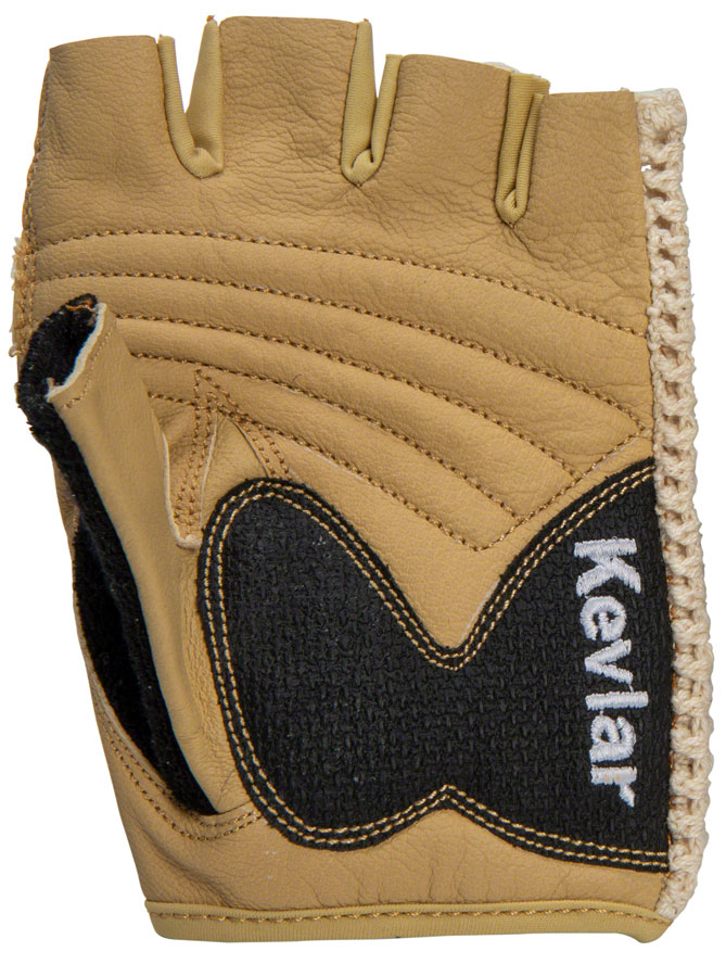 Planet Bike Taurus Gloves - Tan, Short Finger - Image 2