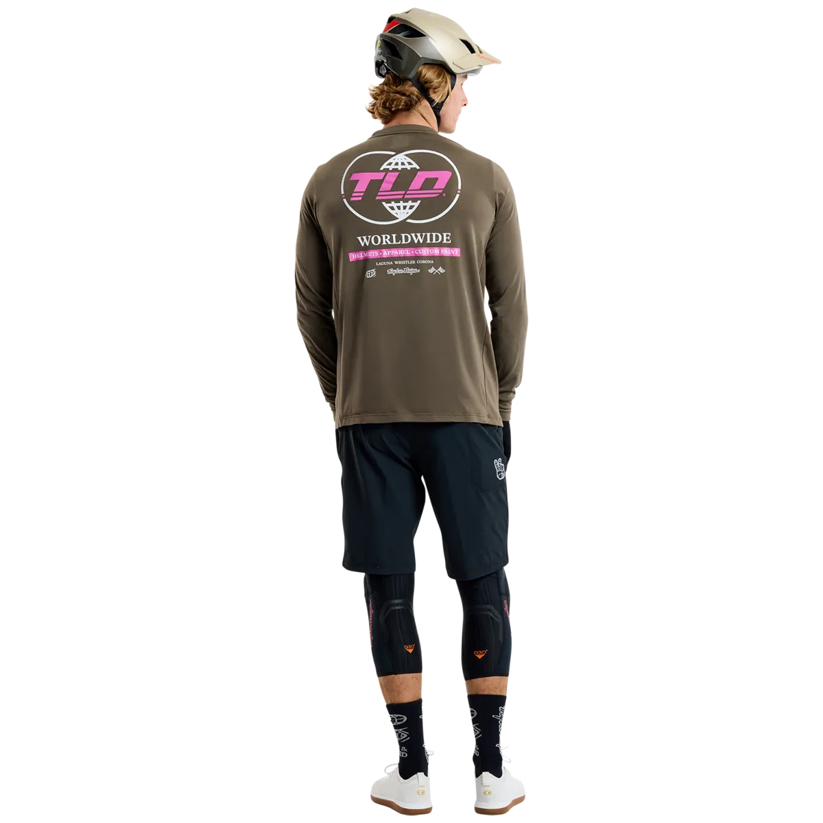 Skyline Long Sleeve Ride Tee Worldwide Caper - Image 13