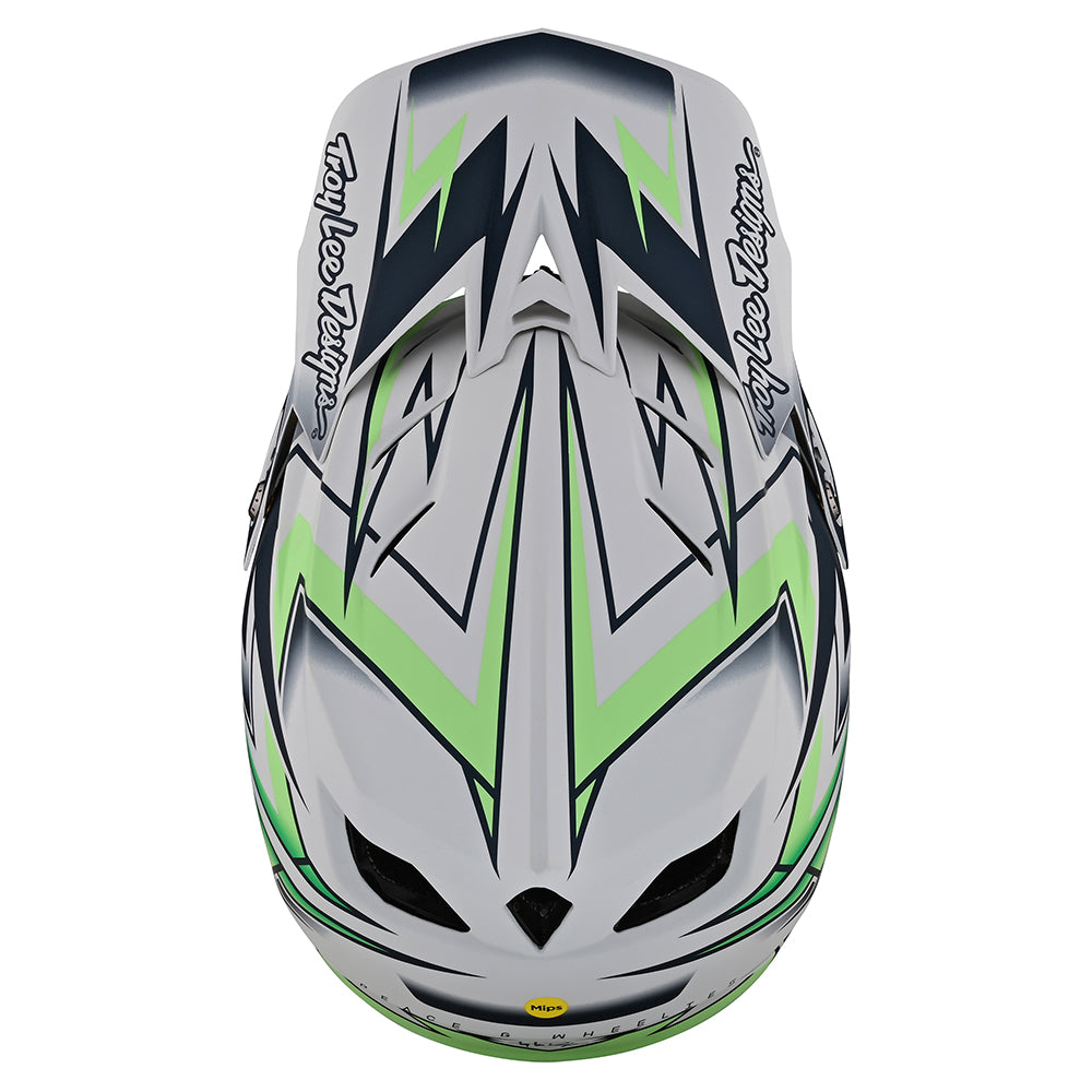 D4 Composite Helmet Volt White - Image 8