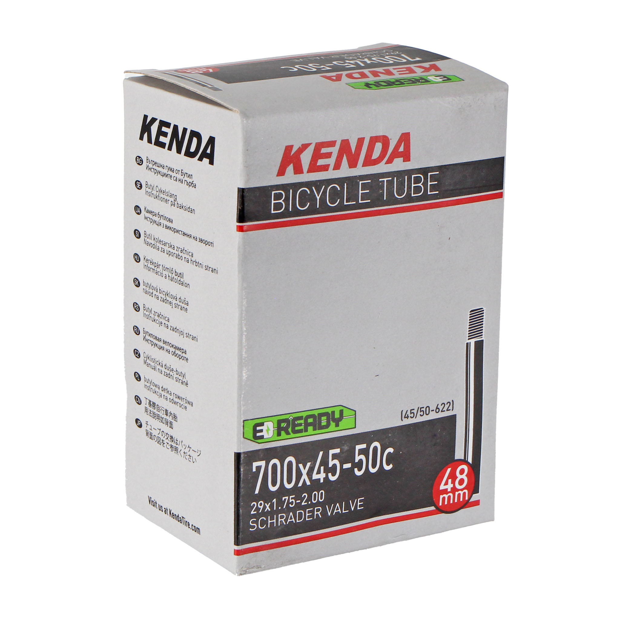 Kenda Butyl Tube 700 x 45-50 AV 48mm - Each