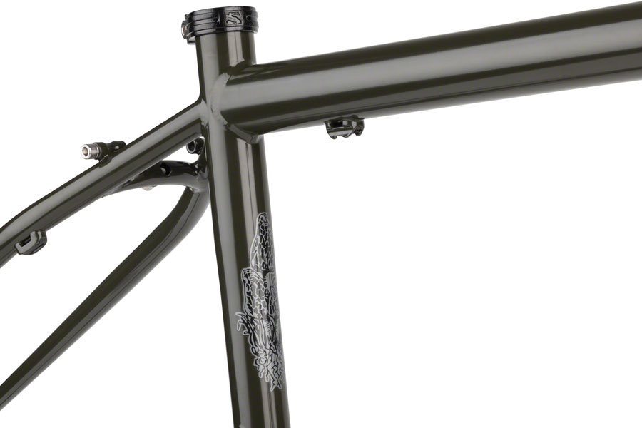 Surly Bridge Club Frameset - 27.5"/700c, Steel, Majestic Moss - Image 3