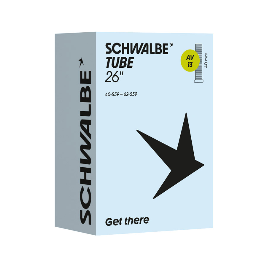 Schwalbe Schrader Tube Schrader Length: 40mm 26'' 1.60-2.40